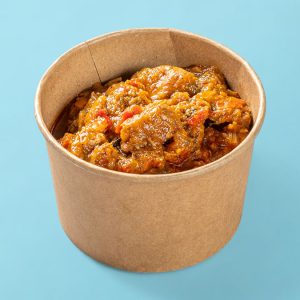 Свински кебап със лек винен сос